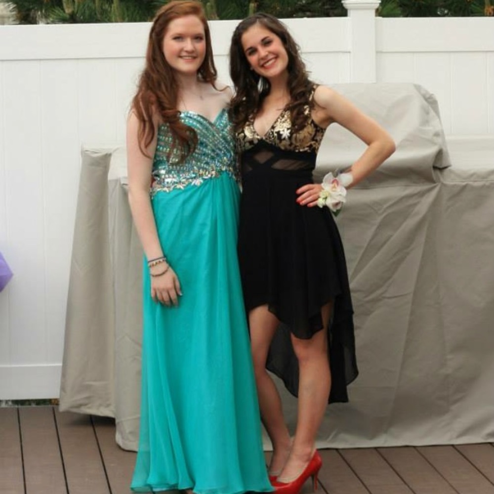 Mermaid Green Prom Dress!